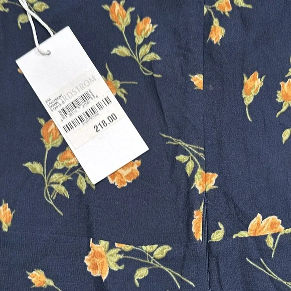 NWT Reformation Larchmont Floral Midi Dress in Parm Size 2 - Picture 8 of 10